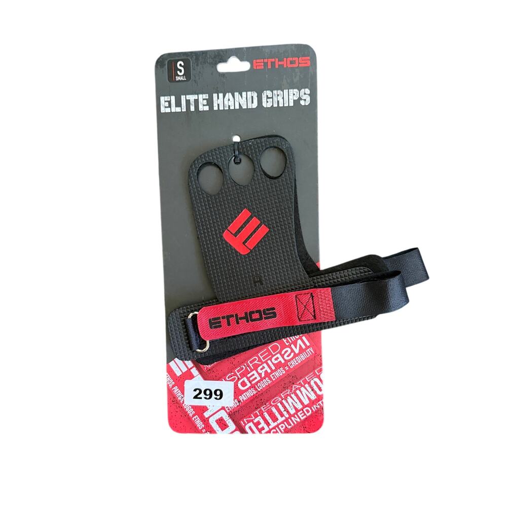 ETHOS Premium Palm Grip 3-Hole Small Textured Gymnastics Weightlifting CrossFit